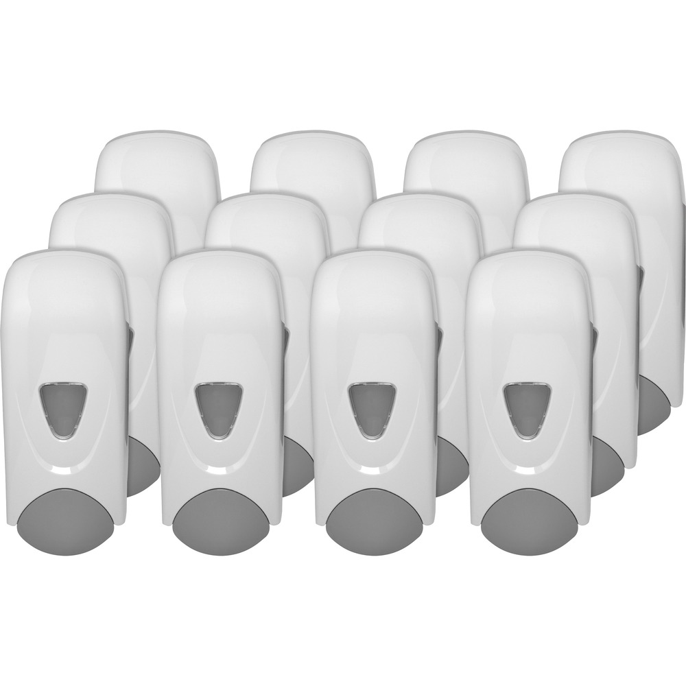 GJO08950CT - Foam soap dispenser offers a sleek, smooth modern design to complement any decor. Sight window indicates level of soap remaining. Dispenser is made of durable ABS for extended lifetime. Included refillable bottle reduces waste and features large screw cap for easy refilling. Bottle holds 1000 ml. (33.8 oz.) and accepts most foam soaps and bulk foam sanitizers. Dispenser also features an ADA-compliant push bar.