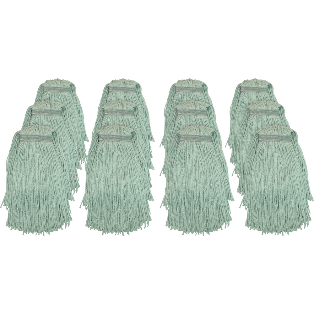 GJON20G1BCT - This No. 20 mophead for wet mopping is made with blended yarn so it doesn't require a break-in period. Avoid cross-contamination by color-coding your mops. Colored yarn hides dirt stains, allowing mop to stay in service longer. Durable mop features a narrow headband and cut ends.