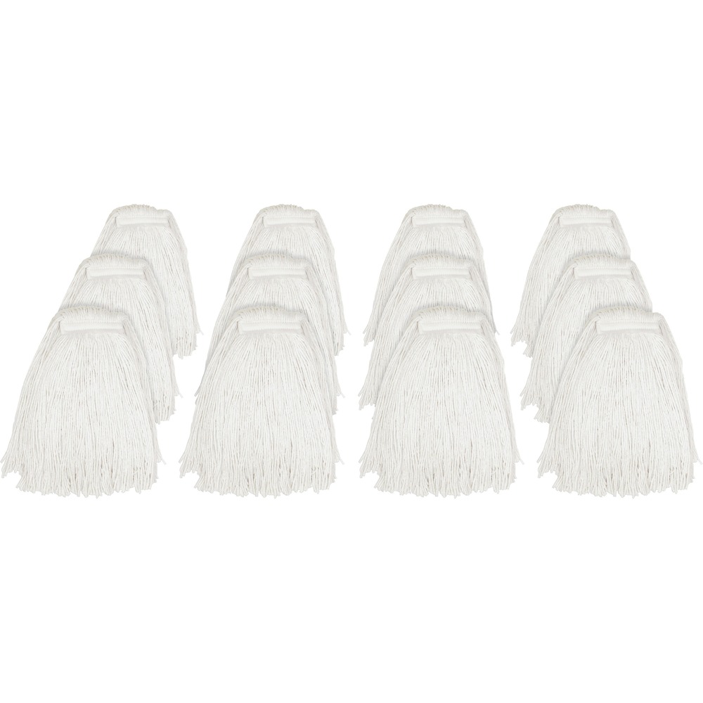 GJON24RAYCT - Economy, cut-end mophead with a narrow headband is ideal for general cleaning and disinfecting. Rayon, four-ply construction is immediately absorbent with a quick release and leaves very little lint. It dries faster so it's mildew-resistant. No. 24 mop requires no break-in period so you can start mopping sooner.