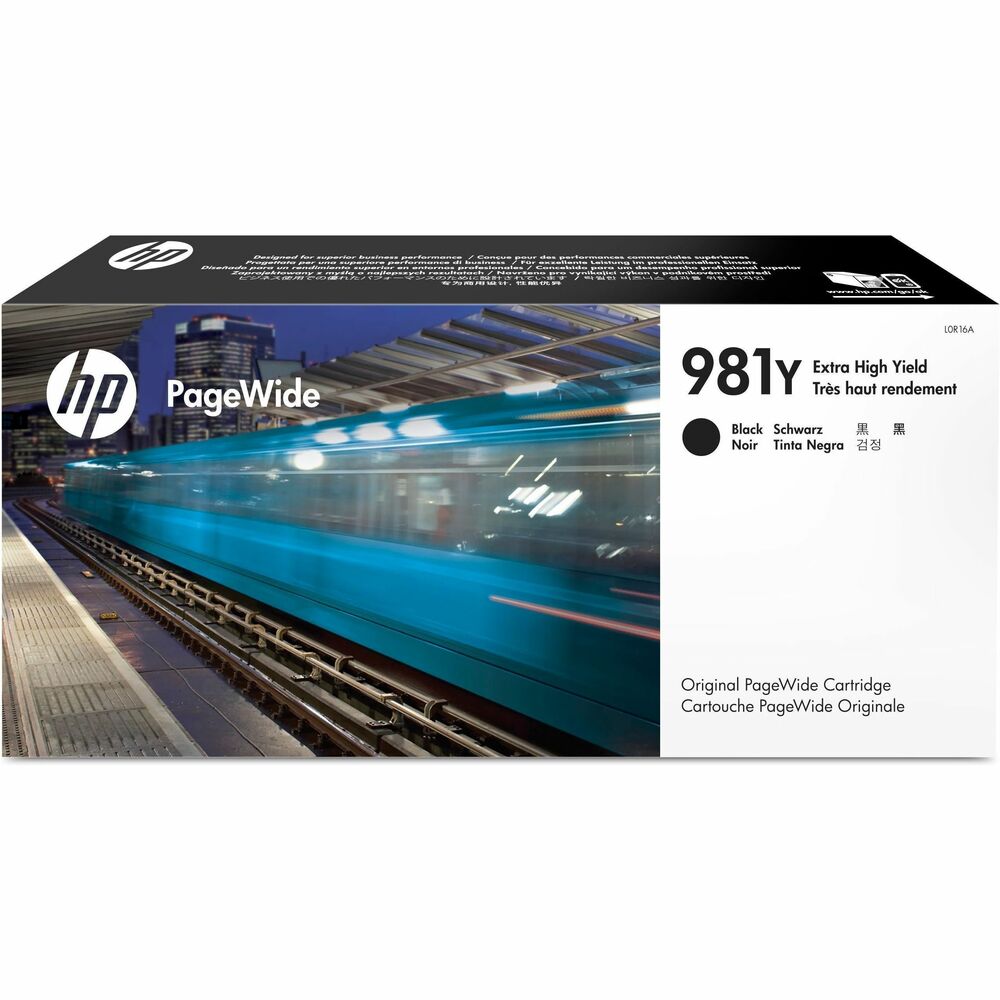 HEWL0R16A - Count on Original HP PageWide cartridges for printing professional-quality color documents. Get consistent quality from this extra high-yield cartridge designed for Hewlett-Packard PageWide Enterprise Color 556dn, Color 556xh, Color Flow MFP 586z, Color MFP 586dn and Color MFP 586f. Original HP PageWide cartridges are precisely engineered to match the high-speed performance of HP PageWide Enterprise printers and MFPs and to deliver fast, consistent results. Easily replace cartridges in a snap so you can tackle high-volume print jobs without interruptions. HP 981Y cartridge makes printing easy so work flows smoothly. Cartridge yields approximately 20,000 pages. More from the Manufacturer