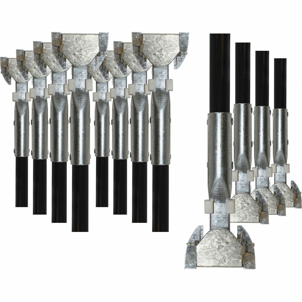 GJO02332CT - Clip-on handle for dust mops is made of long-lasting, rust-resistant steel and includes a galvanized head. Steel shaft on the industry-standard clip-on frame won't warp or rot. Vinyl coating on the handle provides a comfortable grip. Handle is compatible with Genuine Joe Mop Frames (18" , 24" , 36" and 48"), Dust Mops (18" , 24" , 36" and 48") Disposable Refills (18" , 24" , 36" and 48") (all sold separately).