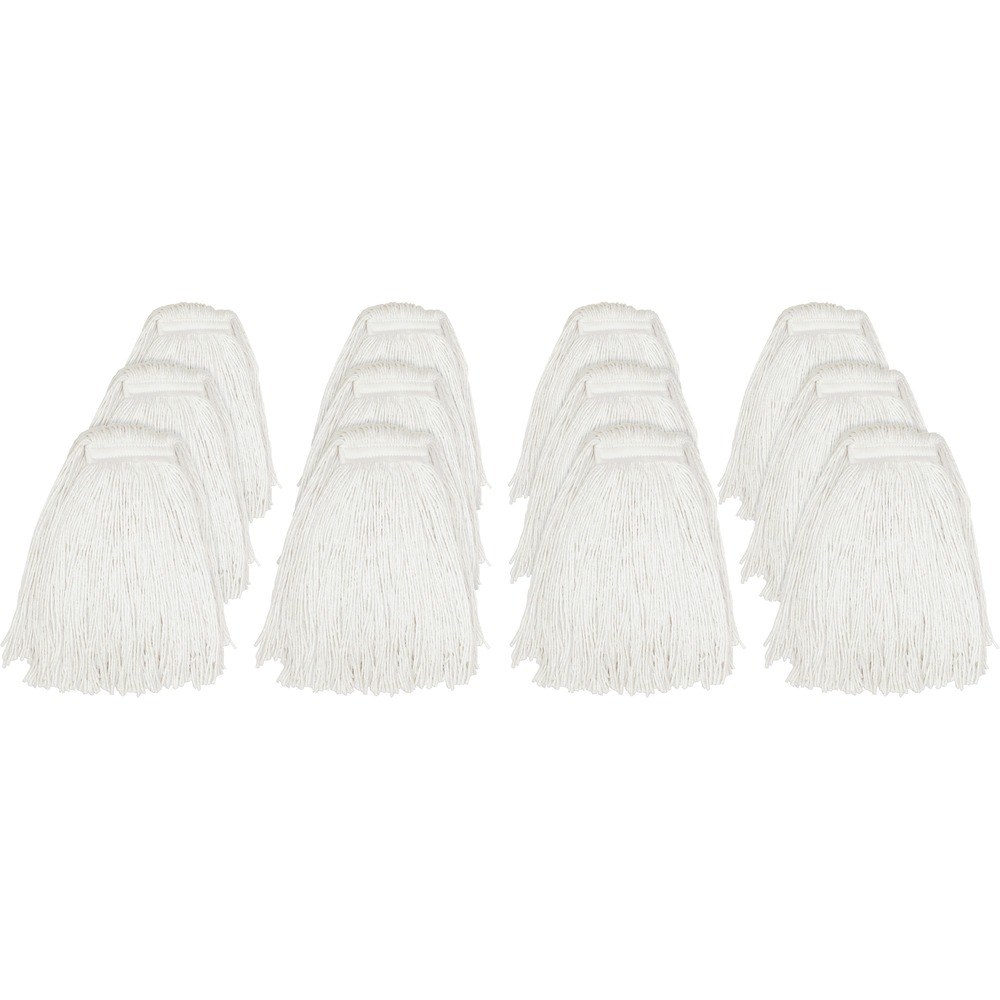 GJON16RAYCT - Economy, cut-end mophead with a narrow headband is ideal for general cleaning and disinfecting. Rayon, four-ply construction is immediately absorbent with a quick release and leaves very little lint. It dries faster so it's mildew-resistant. Mop requires no break-in period so you can start mopping sooner.