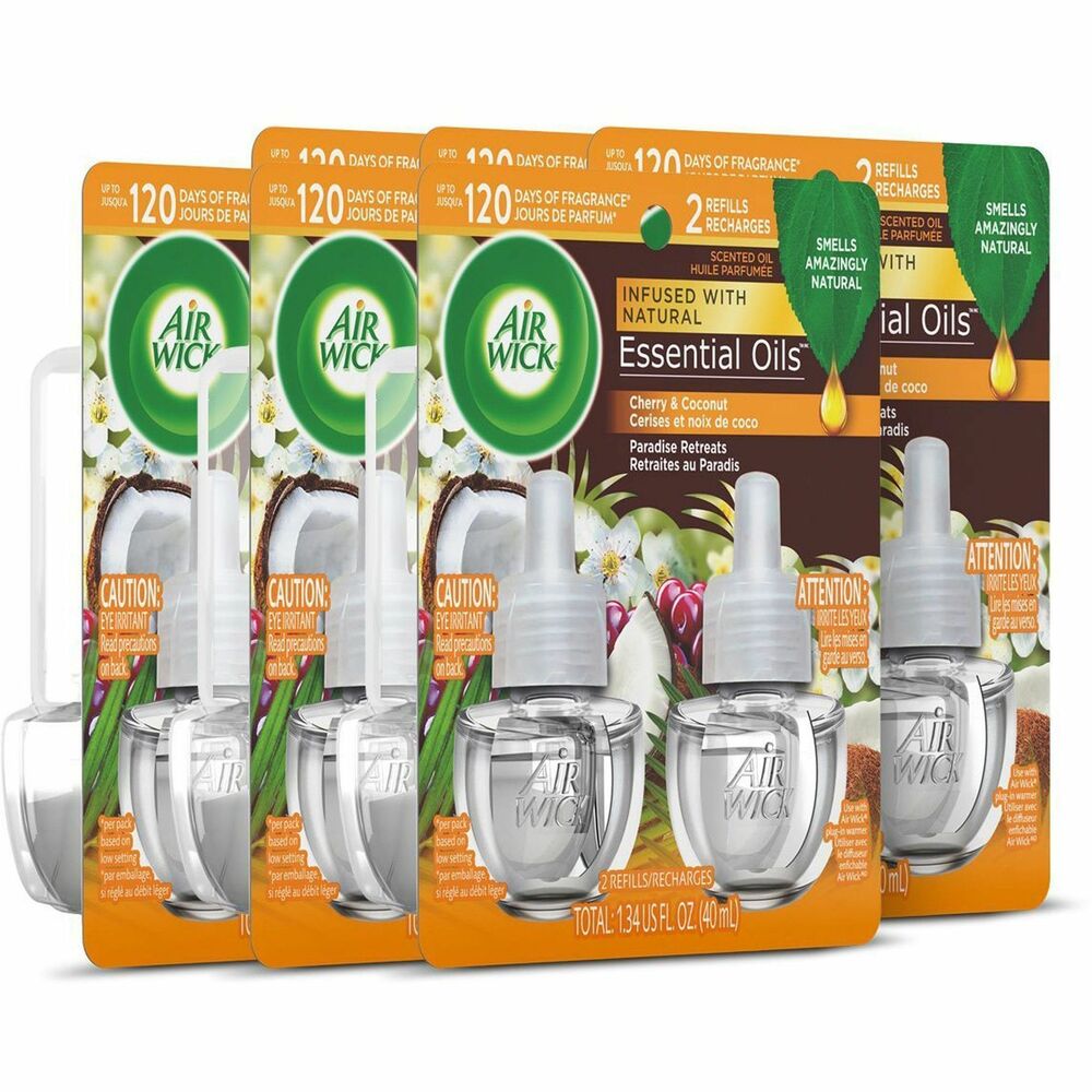 RAC91110CT - Leave a lasting impression on guests and ensure a consistent experience using Air Wick Scented Oil Refills with Essential Oils. Keep supply rooms stocked with the pleasant scent your guests associate with your business or home. Get up to 120 days on the lowest warmer setting of a natural-smelling fragrance infused with essential oils. Easily refill your Air Wick plug-in warmer (not included) by unscrewing the cap and inserting the refill until it clicks. Adjust the warmer settings to emit the optimal fragrance in each room. Enhance entrances, common areas, offices, breakrooms and guest rooms with an appealing scent.