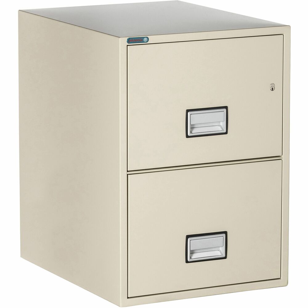 PXSLGL2W25P - World Class Vertical File provides rugged endurance to withstand tough disasters. Fire-resistant feature outlasts the harshest flames up to 1 hour. Individua drawer insulation prevents closed drawers from fire if one is left open. It also resists explosions up to 2000 degrees Fahrenheit and survives drops up to 30'. Labyrinth sealing system and special gaskets prevent water damage. Vertical file is MTC Grade B rated to protect CDs, DVDs, USBs and memory sticks. Easily access files using recessed drawer pull. Key-operated plunger locks drawers for enhanced privacy. Two drawers store and organize your legal-size documents for convenient access.