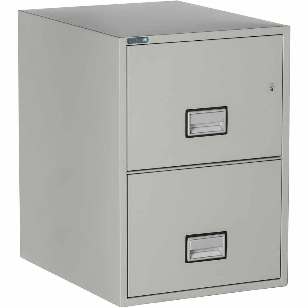 PXSLGL2W25LG - World Class Vertical File provides rugged endurance to withstand tough disasters. Fire-resistant feature outlasts the harshest flames up to 1 hour. Individua drawer insulation prevents closed drawers from fire if one is left open. It also resists explosions up to 2000 degrees Fahrenheit and survives drops up to 30'. Labyrinth sealing system and special gaskets prevent water damage. Vertical file is MTC Grade B rated to protect CDs, DVDs, USBs and memory sticks. Easily access files using recessed drawer pull. Key-operated plunger locks drawers for enhanced privacy. Two drawers store and organize your legal-size documents for convenient access.