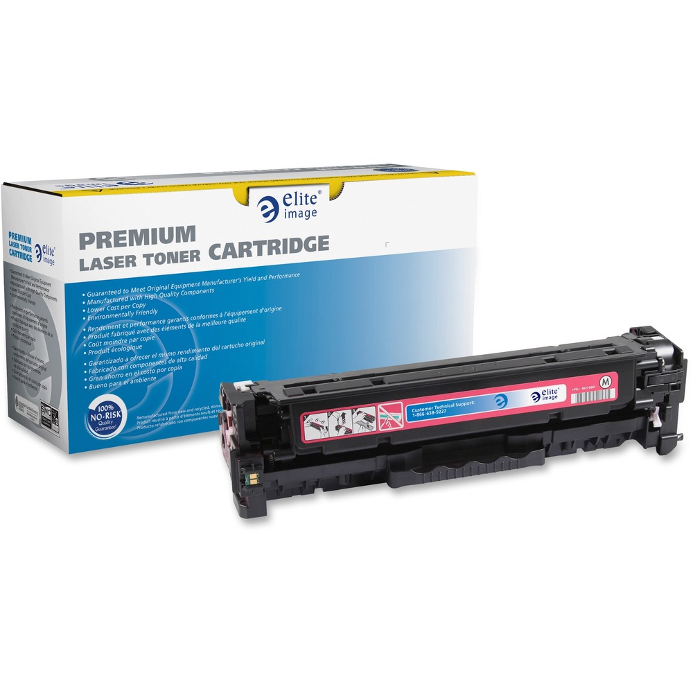 ELI76135 - Premium replacement toner cartridge is designed to be a true quality alternative to the OEM while offering significant savings. Use in your HP Color LaserJet Pro MFP M476nw, MFP M476dn or MFP M476dw for exceptional performance. Cartridge yields approximately 2,700 pages. Elite Image is ISO certified. More from the Manufacturer