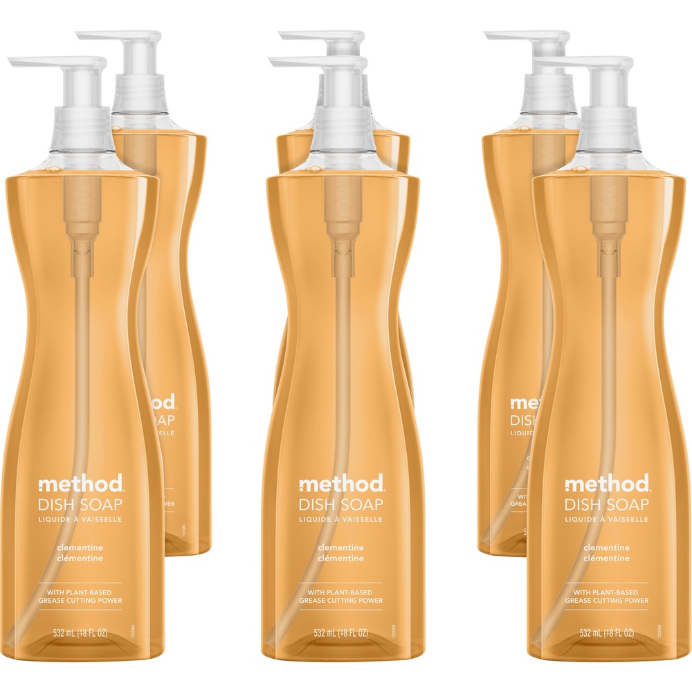 MTH00735CT - With a sleek silhouette, on-trend color and fabulous fragrance, this Dish Soap helps you step up your sink-side style. Made with plant-based cleaning ingredients and a fresh, kitchen-inspired scent, this counter-worthy beauty is a mini remodel in a bottle. Small profile takes up less countertop space. Streamlined pump bottle uses 35 percent less plastic than previously packaged but still delivers the same great suds for ultra grease-fighting. Contoured shape makes it easy to grip. Biodegradable formula is made with plant-based cleansers and other thoughtful ingredients. Clementine scent delivers a citrus fragrance that is clean, bright and cheery.