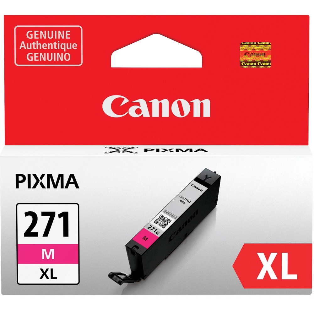 CNMCLI271XLM - High-yield ink cartridge provides an enhanced color gamut thanks to an improved ink formulation. It is designed for use in your Canon MG6820, MG682, MG6822, MG5720, MG5721, MG5722 or MG7720. Genuine Canon Ink tank allows free access to exciting premium content via Creative Park Premium. Smart LED lets you know when the ink is properly installed and which tank needs to be replaced.