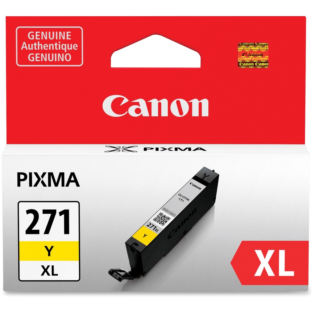 CNMCLI271XLY - High-yield ink cartridge provides an enhanced color gamut thanks to an improved ink formulation. It is designed for use in your Canon MG6820, MG682, MG6822, MG5720, MG5721, MG5722 or MG7720. Genuine Canon Ink tank allows free access to exciting premium content via Creative Park Premium. Smart LED lets you know when the ink is properly installed and which tank needs to be replaced.