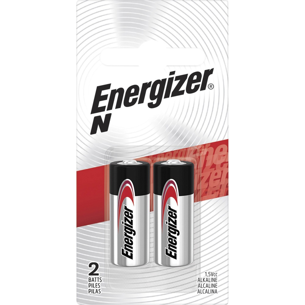 EVEE90BP2CT - N Size 1.5 Volt Batteries offer a long-lasting power source for such heavy-drain frequent-use devices as PDAs, calculators, cameras, photo flash, electronic games, flashlights, lanterns, motor toys, movie cameras, portable tape recorders, and portable TV sets.