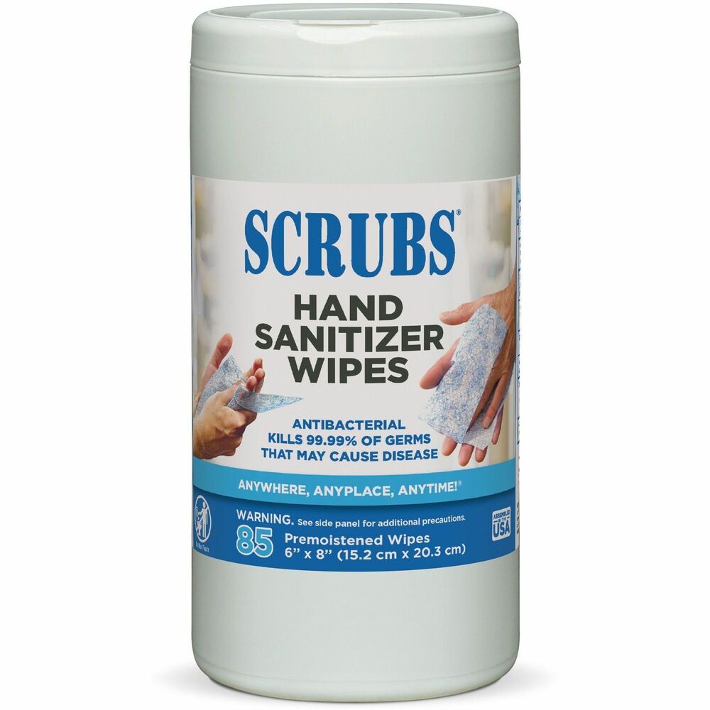 ITW90985CT - Hand sanitizer wipes combine a highly effective skin-sanitizing formula and a dual-textured wipe for a one-step sanitizing system. It dissolves contaminated biofilm and kills, absorbs and removes disease-causing germs and bacteria from skin. Broad-spectrum wipes provide a rapid kill in seconds. It kills 99.9 percent of germs and helps reduces the risk of infection and disease.