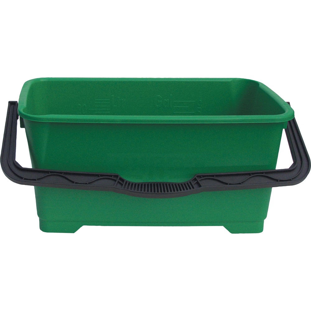UNGQB220CT - Heavy-duty 6 gallon bucket offers a large footprint for increased stability. Bucket easily accommodates 18" washers. Rounded pour spouts on two corners make it easy to empty with more control. Ergonomic handle is stiffer and more stable for balance when carrying.