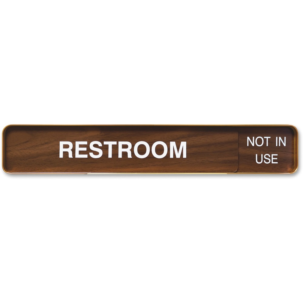 XSTW51 - Changeable wall sign with aluminum frame can identify a room or display significant message. Choose from more than 35 fonts and more than 30 plastic insert colors. Contact customer service to customize your anodized aluminum sign.