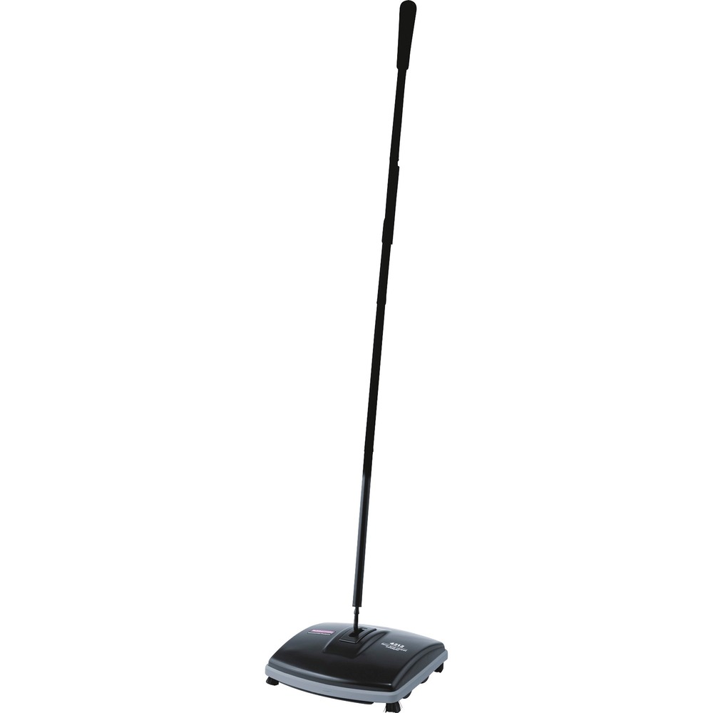 RCP421288BKCT - Floor/carpet sweeper has a small cleaning end so it can reach tight spots on bare floors or low-pile carpets. Handle folds flat for easy access under furniture. Design also features an efficient 6-1/2" sweep path, natural boar bristles, bumpers and an easy-open debris pan for effortless cleaning. Sweeper is made of durable galvanized steel and tough ABS plastic.