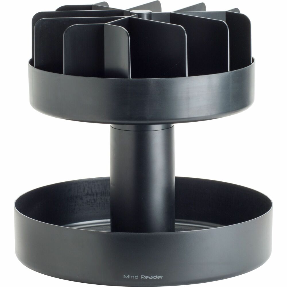 EMSSNACKCARBLK - Supreme Lazy Suzan keeps all your snacks and bars organized and together. The sturdy plastic stand is perfect for displaying an array of chips, fruits and other favorite snack foods. The Lazy Susan provides a 360-degree display of products. It holds most brands of granola bars and snacks to save countertop space by utilizing vertical storage. The top tier offers 12 compartments wide enough for breakfast bars. The single compartment on the bottom offers more flexibility to arrange snacks. Display stand is perfect for breakrooms, lunchrooms and meeting rooms. Bottom rubber grippers keep unit in place.