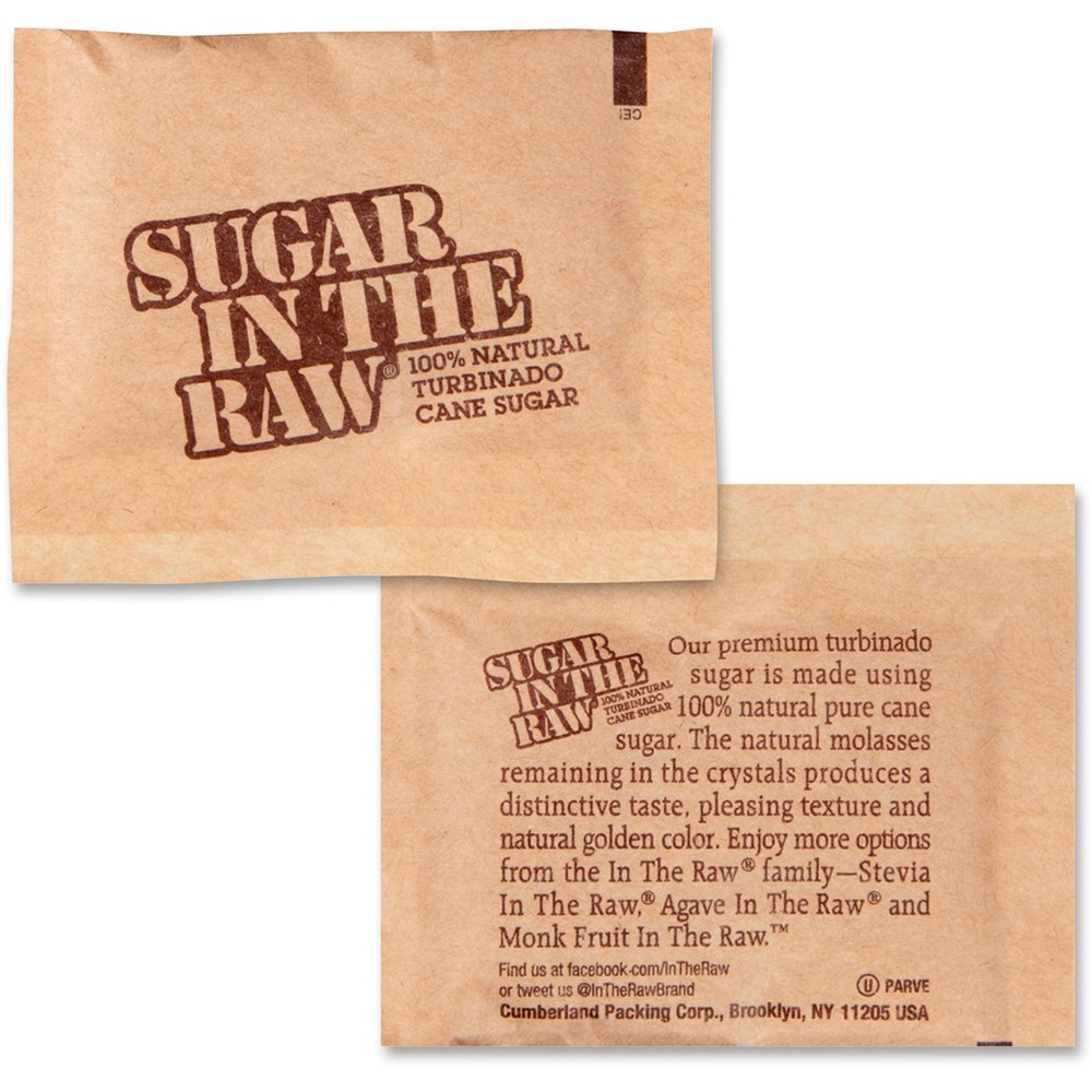 SMU50390 - Enjoy naturally sweet moments with this Turbinado sugar grown in the tropics. The hearty, golden crystals are never bleached so they keep the rich flavor and color of their natural molasses. Sugar can also be used for baking and cooking. Sugar In The Raw has an unlimited shelf life when stored under cool, dry conditions.