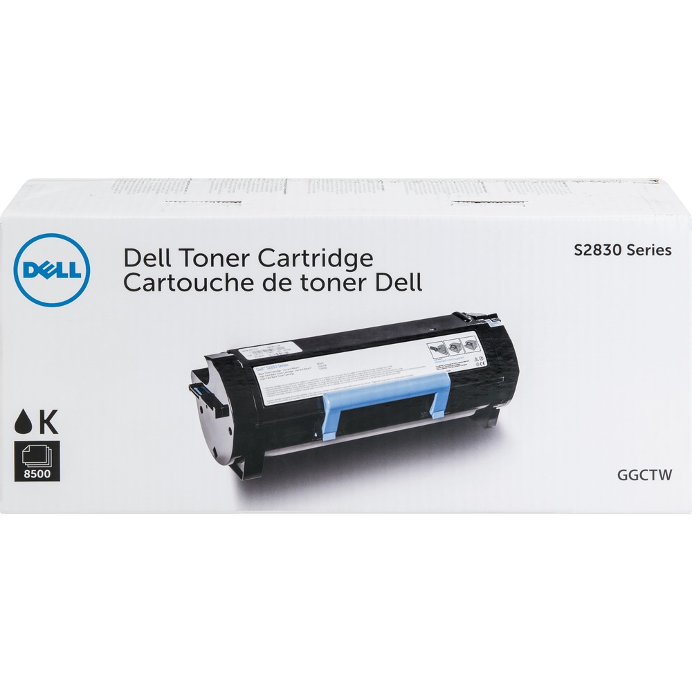 DLLGGCTW - High-yield toner cartridge is designed for use with the Dell Smart Printer S2830dn. It produces excellent print quality, sharp images and text. High yield is perfect for high-volume printing. Cartridge yields approximately 8,500 pages based on 5 percent page coverage.