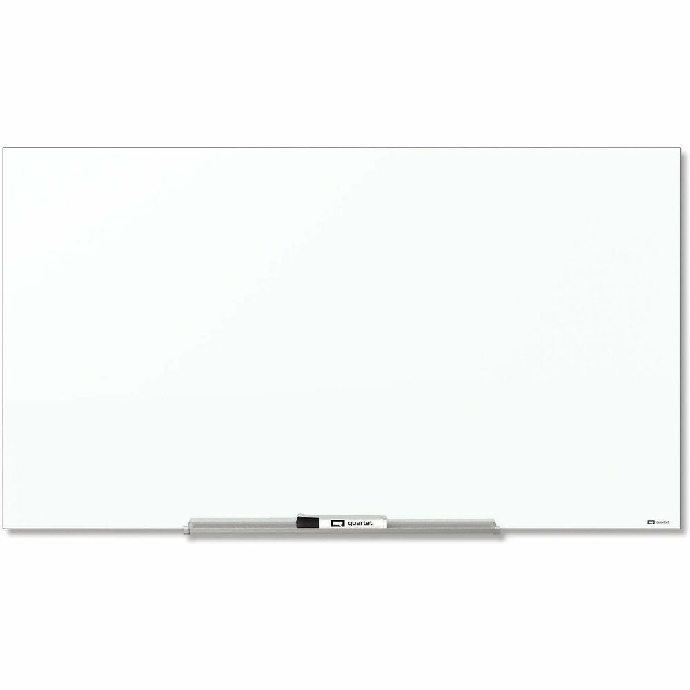 QRTG5028IMW - Inspire creativity and innovative thinking with this InvisaMount Glass Board. Frameless design appears to float on the wall, elevating your space. Easily erase writing from the vivid, nonabsorbent surface that resists ghosting, stains, scratches and dents to withstand heavy use. Board comes with an accessory tray, marker and two high-power magnets. Use glass board magnets to post documents on the steel-backed surface. Due to the thickness of glass, this board is compatible only with high-powered glass board magnets. Board is GreenGuard Gold certified. More from the Manufacturer