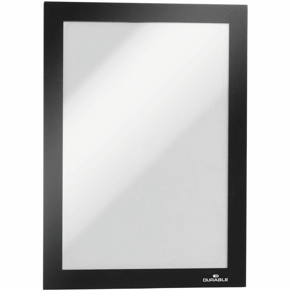 DBL491301 - Self-adhesive frame features a magnetic cover that pulls back effortlessly to quickly exchange and update your signs. Four-sided frame works horizontally or vertically for convenient placement virtually anywhere. Easy-to-use adhesive requires you to simply peel and stick for immediate attachment to any smooth, solid surface. Dual-sided construction ensures visibility from either side when affixed to transparent surfaces to reach more people at once. Half letter-size frame is perfect for displaying literature, notices, posters, health/safety information and more. More from the Manufacturer