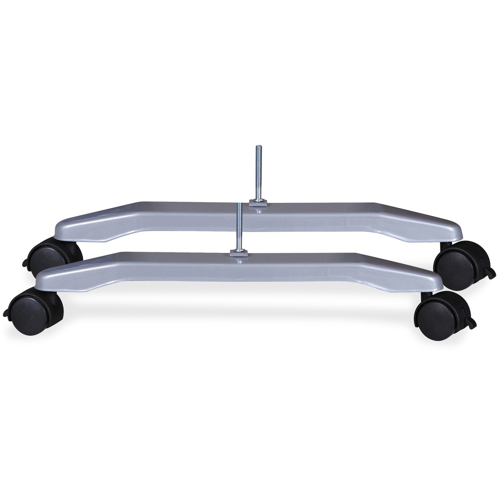 LLR69898 - Mobile T-Foot with casters replaces the glides on Lorell Fabric Panels and allows a panel to become mobile and freestanding for more versatile office configurations. Making a panel mobile allows you to move a panel exactly where you need it and then move it again as your needs change. Set includes two-piece metal foot, screws and four casters.