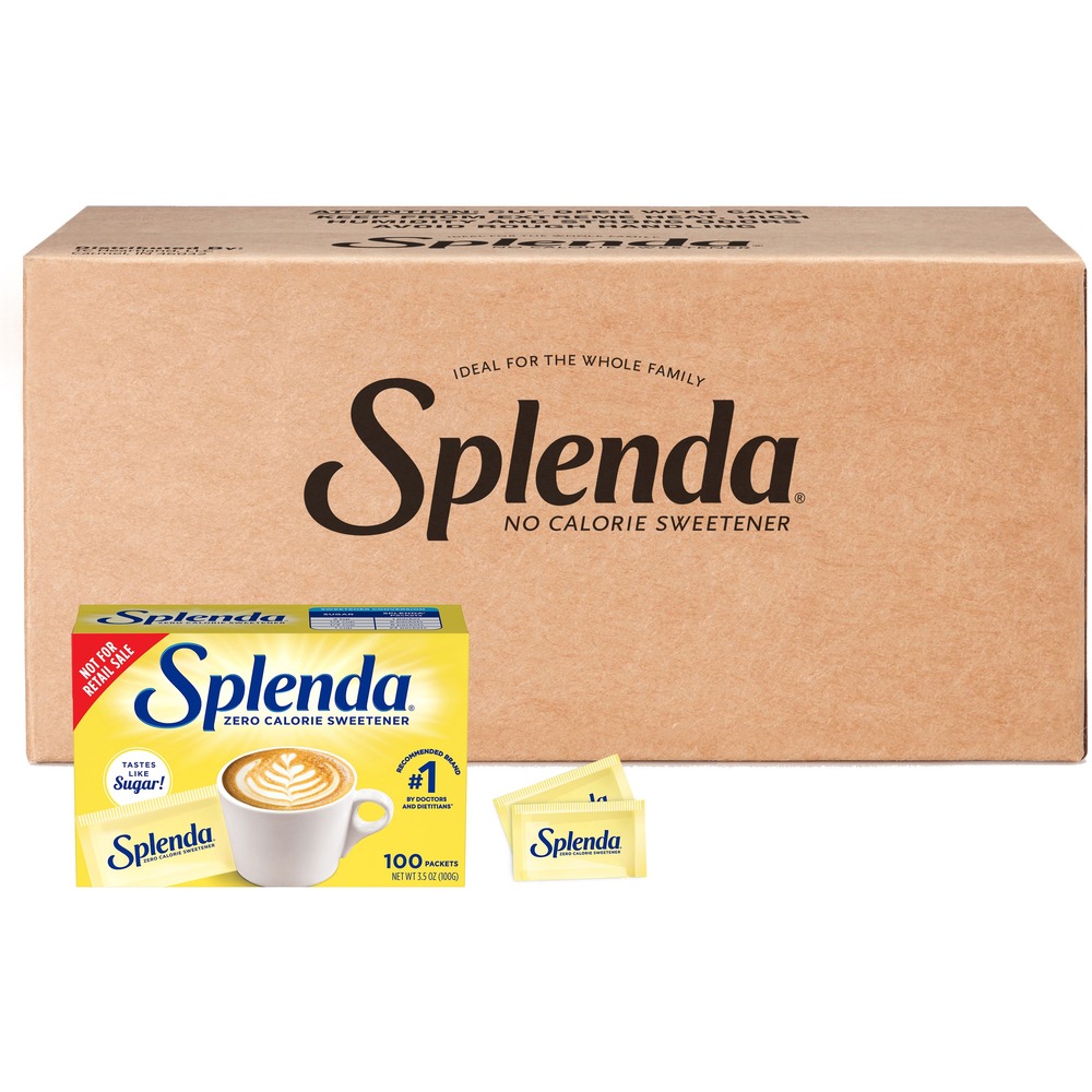 SNH200025CT - Splenda in single-serve packets is a sugar substitute that has no calories. Made from sugar, so it tastes like sugar. Use in any food and beverage. Splenda is free of the unpleasant aftertaste associated with some other artificial sweeteners. Sweetener stays sweet during cooking and baking so they are great for the whole family and for people with diabetes.