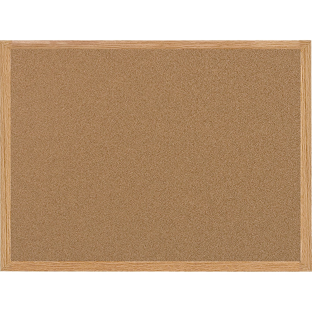 BVCSF152001239 - Bulletin board features a self-healing cork surface that prevents showing pinholes for years of use. Included fasteners allow you to quickly mount the board either vertically or horizontally for optimal placement. Compact size fits conveniently in smaller spaces for use in any working context. Bulletin board is perfect for cubicles, personal work spaces and more.