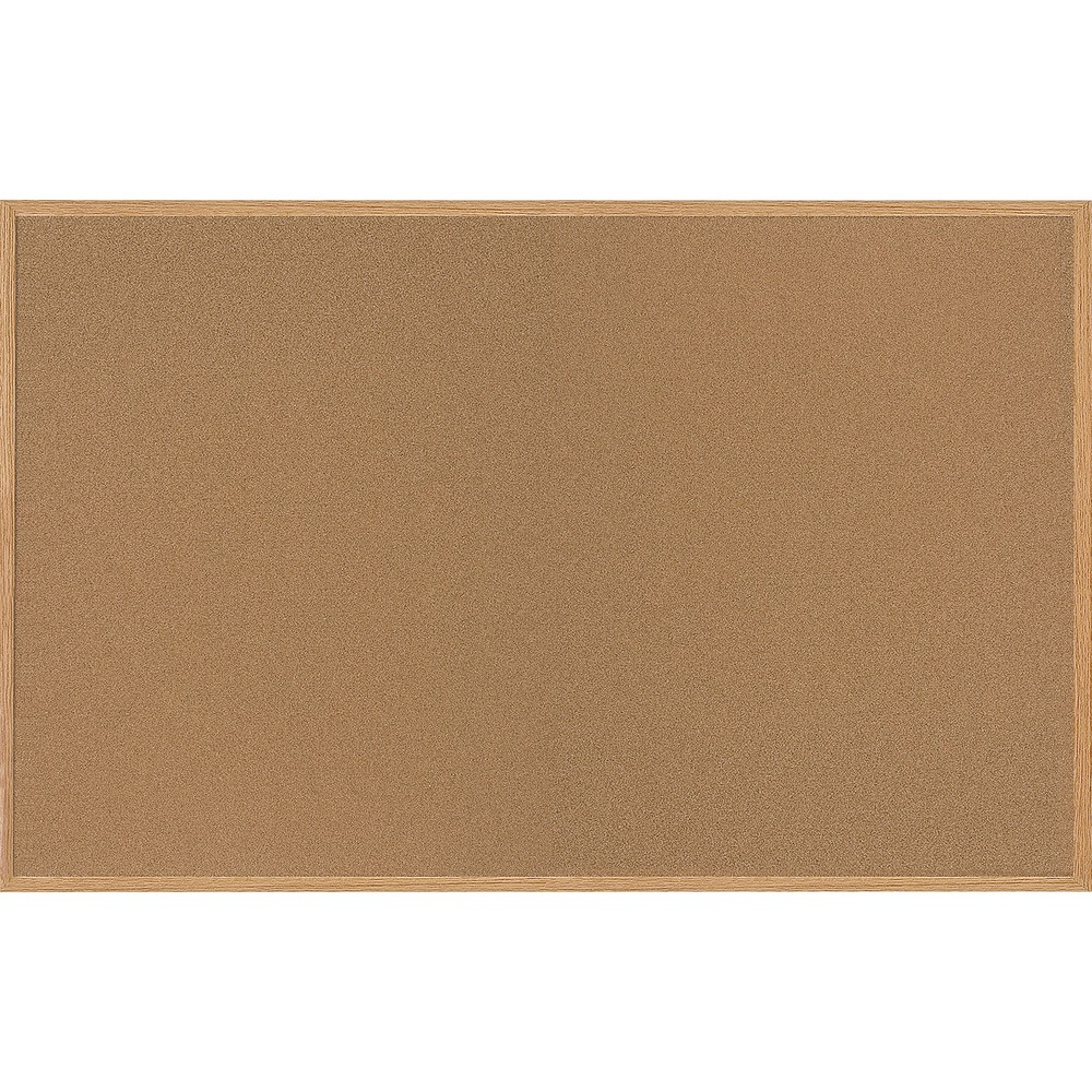 BVCSF352001239 - Bulletin board features a self-healing cork surface that prevents showing pinholes for years of use. Included fasteners allow you to quickly mount the board either vertically or horizontally for optimal placement. Compact size fits conveniently in smaller spaces for use in any working context. Bulletin board is perfect for cubicles, personal work spaces and more.