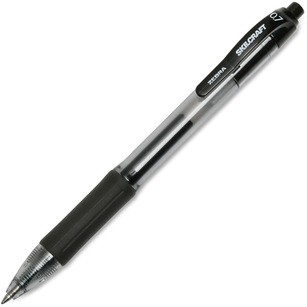 NSN6473133 - Jot down notes or compose a masterpiece with these retractable, nonrefillable gel pens. Barrel is designed with a latex-free, nonslip grip for comfort and a pocket clip for easy attachment to notebooks and more. Ultra-smooth, quick-drying, water-based gel provides a flowing, crisp writing experience.