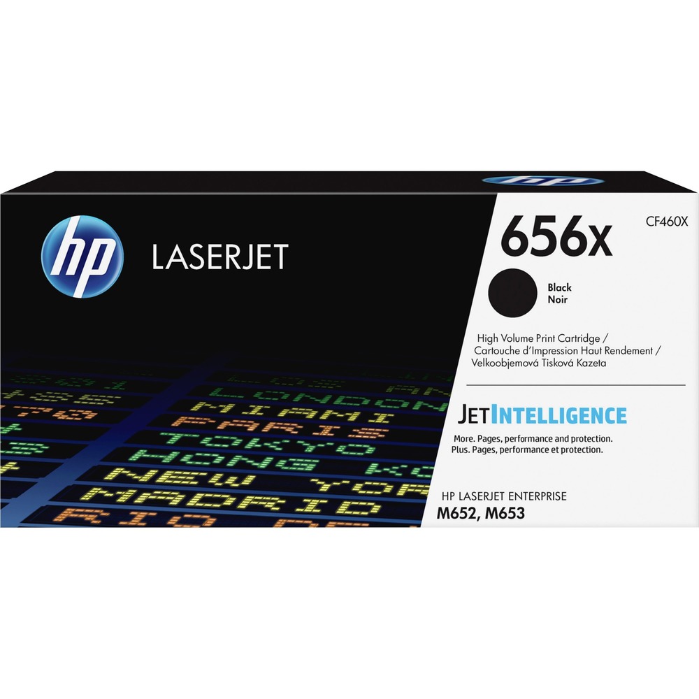 HEWCF460X - Count on this high-yield, Original HP toner cartridge with JetIntelligence for high quality at fast speeds in your HP Color LaserJet Enterprise Color M652 series and M653 series. Look professional on every page with vibrant, high-quality prints that stand the test of time. Page maximizer technology delivers more pages per cartridge than before. Intelligently track toner levels with print-gauge technology to help ensure you get the pages you paid for. Innovative, anti-fraud technology helps ensure you're getting authentic HP quality. Quickly replace your cartridges with auto seal removal and easy-open packaging. Maximize efficiency with this toner cartridge specially designed to work best with your HP LaserJet. The HP 656X cartridge yields approximately 27,000 pages. More from the Manufacturer
