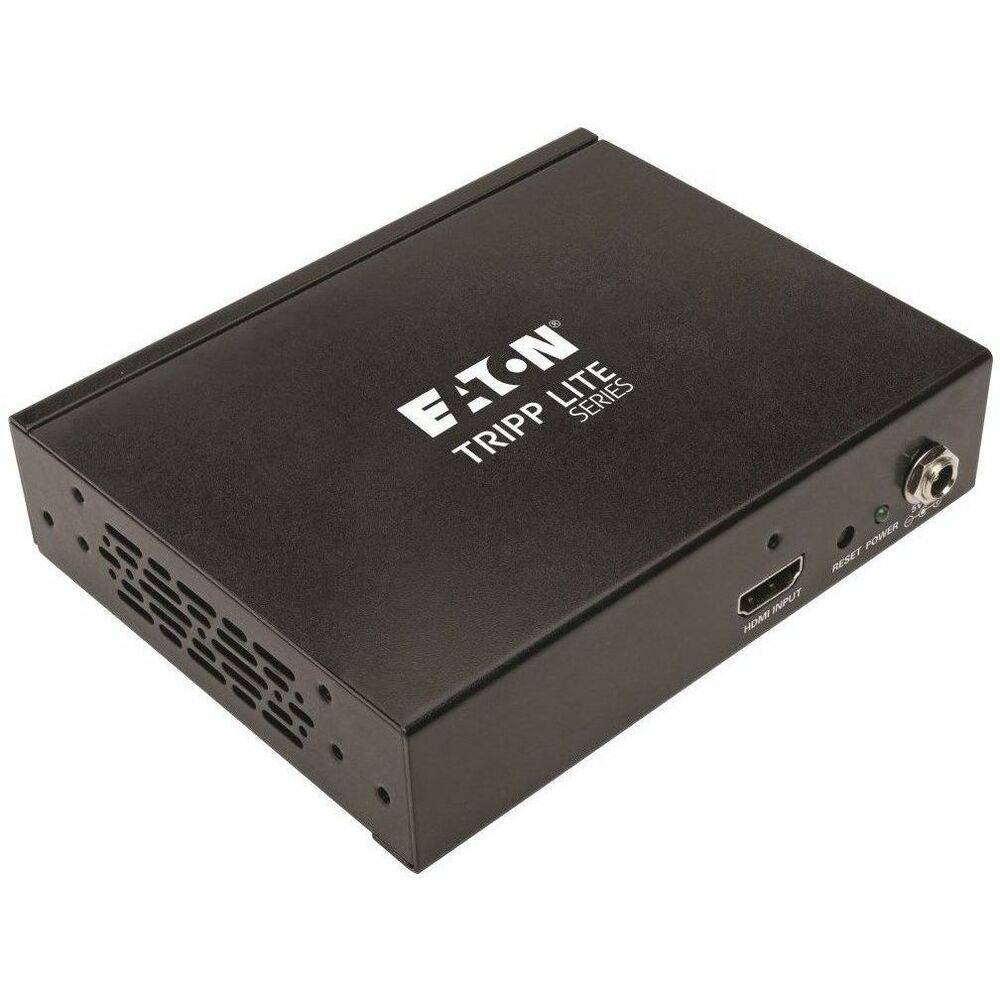 TRPB118004UHD2 - 4-Port HDMI splitter transmits Ultra High Definition (UHD) 4K x 2K audio/video (A/V) from an HDMI source to four HDMI displays at the same time. Plug-and-play technology makes installation quick and simple - with no software or drivers to install. Using standard 28 AWG HDMI cabling, this splitter can transmit full 3D and a 4K x 2K (3840 x 2160) signal up to 15'. It supports a wide range of audio formats, including DTS-HD, Dolby TrueHD, Dolby Digital Plus, and LPCM 7.1-channel surround sound as well as 36-bit Deep Color (12 bits per channel). Splitter also supports HDMI 2.0 and HDCP 2.2 to ensure its compatibility with the latest audio/video hardware. More from the Manufacturer