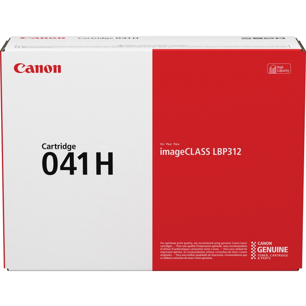CNMCRTDG041H - Designed by Canon engineers and manufactured in Canon facilities, this genuine Canon toner cartridge is developed using precise specifications so you can be confident that your Canon device will consistently produce high-quality results. Canon S-Toner produces a highly detailed toner image and helps ensure a precise transfer performance. This high-capacity toner option keeps up with your busy printing needs so you have less replacement effort and more time. The Single-Cartridge System combines the toner and drum into the same unit, which means you only have one consumable to replace. High-yield cartridge works in the Canon imageClass LBP312dn. It yields approximately 20,000 pages.
