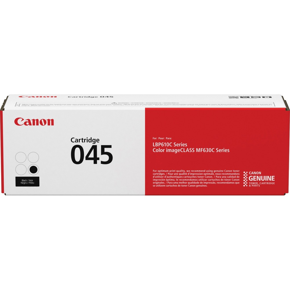 CNMCRTDG045C - Designed by Canon engineers and manufactured in Canon facilities, this genuine Canon toner cartridge is developed using precise specifications so you can be confident that your Canon device will consistently produce high-quality results. Canon S-Toner produces a highly detailed toner image and helps ensure a precise transfer performance. The Single-Cartridge System combines the toner and drum into the same unit, which means you only have one consumable to replace. Cartridge works in the Canon imageClass MF630 Series and LBP612Cdw. It yields approximately 1,300 pages.