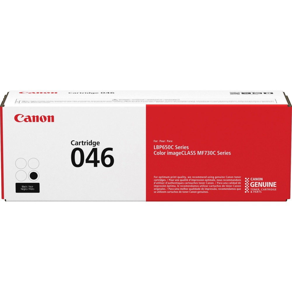 CNMCRTDG046BK - Designed by Canon engineers and manufactured in Canon facilities, this genuine Canon toner cartridge is developed using precise specifications so you can be confident that your Canon device will consistently produce high-quality results. Canon S-Toner produces a highly detailed toner image and helps ensure a precise transfer performance. The Single-Cartridge System combines the toner and drum into the same unit, which means you only have one consumable to replace. Cartridge works in the Canon imageClass MF730 Series and LBP654Cdw. It yields approximately 2,200 pages.