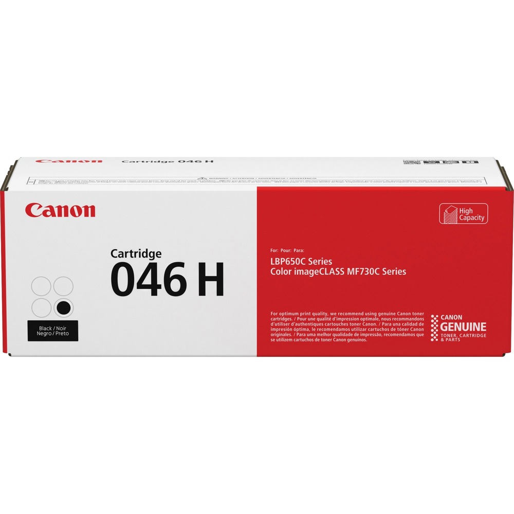 CNMCRTDG046HBK - Designed by Canon engineers and manufactured in Canon facilities, this genuine Canon toner cartridge is developed using precise specifications so you can be confident that your Canon device will consistently produce high-quality results. Canon S-Toner produces a highly detailed toner image and helps ensure a precise transfer performance. This high-capacity toner option keeps up with your busy printing needs so you have less replacement effort and more time. The Single-Cartridge System combines the toner and drum into the same unit, which means you only have one consumable to replace. High-yield cartridge works in the Canon imageClass MF730 Series and LBP654Cdw. It yields approximately 6,300 pages.