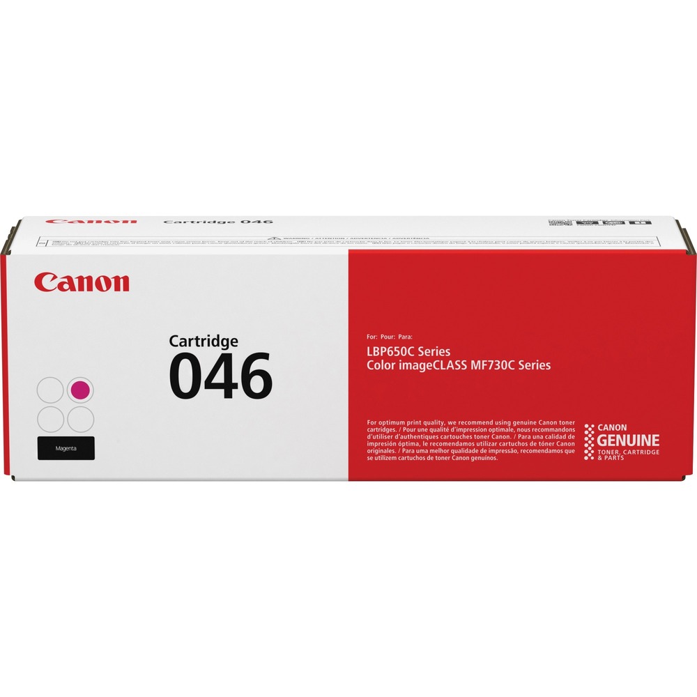 CNMCRTDG046M - Designed by Canon engineers and manufactured in Canon facilities, this genuine Canon toner cartridge is developed using precise specifications so you can be confident that your Canon device will consistently produce high-quality results. Canon S-Toner produces a highly detailed toner image and helps ensure a precise transfer performance. The Single-Cartridge System combines the toner and drum into the same unit, which means you only have one consumable to replace. Cartridge works in the Canon imageClass MF730 Series and LBP654Cdw. It yields approximately 2,300 pages.