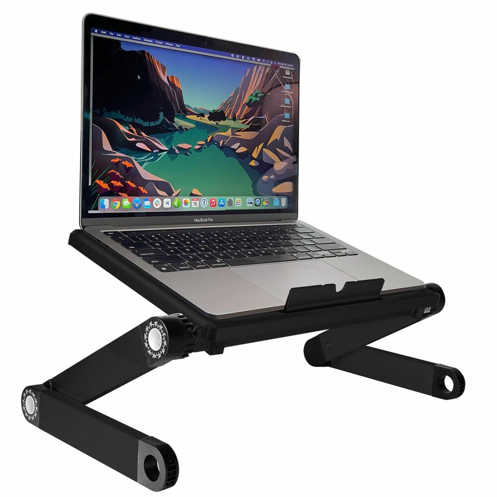 Uncaged Ergonomics WorkEZ Adjustable Laptop Cooling Stand & Lap Desk – Used, Fully Functional