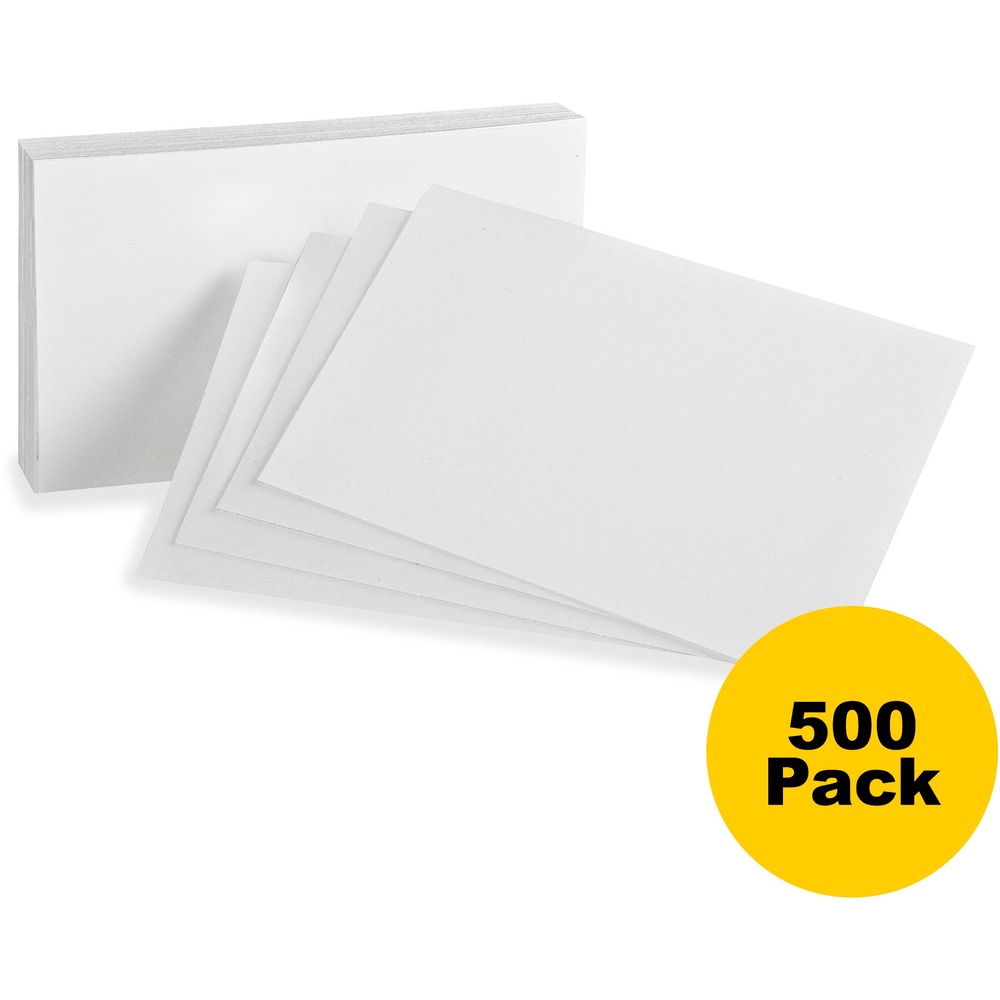 OXF30BD - Index cards are unruled on each side and rotary cut for uniform height. Design offers top-quality commercial, acid-free stock for superior durability and performance.