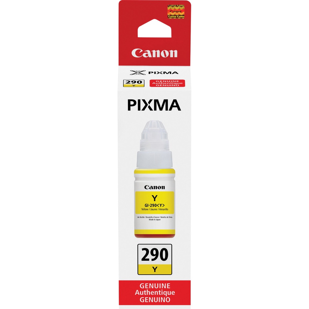 CNMGI290Y - Dye ink offers exceptional quality and remarkable durability. Dye ink formulation produces rich, beautiful colors. It is designed for Canon MegaTank Printers, including Pixma G4200 Wireless, G3200 Wireless, G1200 and G2200. Genuine Canon ink bottles allow free access to premium content via Creative Park Premium. Ink bottle yields approximately 7,000 pages.
