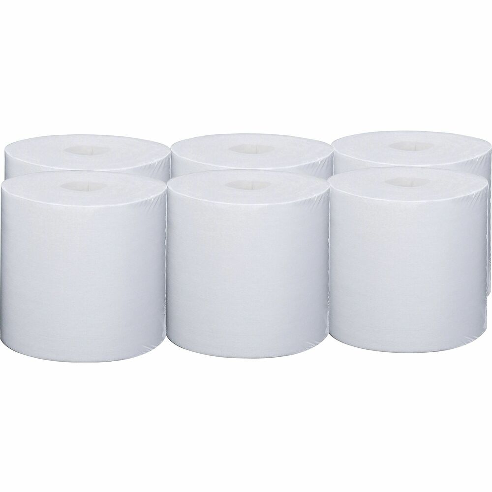 KCC06471 - Critical Clean WetTask Wipers for bleach, disinfectants and sanitizers are an effective, efficient alternative to open bucket/towel or spray/towel cleaning. They're built for critical tasks such as healthcare and foodservice surface cleaning where effective, easy-to-use cleaning tools are of utmost importance. Meltblown wipes are designed specifically for compatibility with Quats (quaternary ammonium compounds) and bleach to ensure continuous, ppm active strength over at least 24 hours. These refill rolls improve space-saving efficiency. Airtight, closed bucket system (not included) enables cleaners and patrons alike to avoid mist exposure from spray and vapors and potential splash exposure from an open bucket. With its enclosed, disposable wiping system, WetTask can cut chemical usage by 20 percent, eliminate laundering and reduce VOC emissions for a more hygienic, cost-effective workplace. More from the Manufacturer