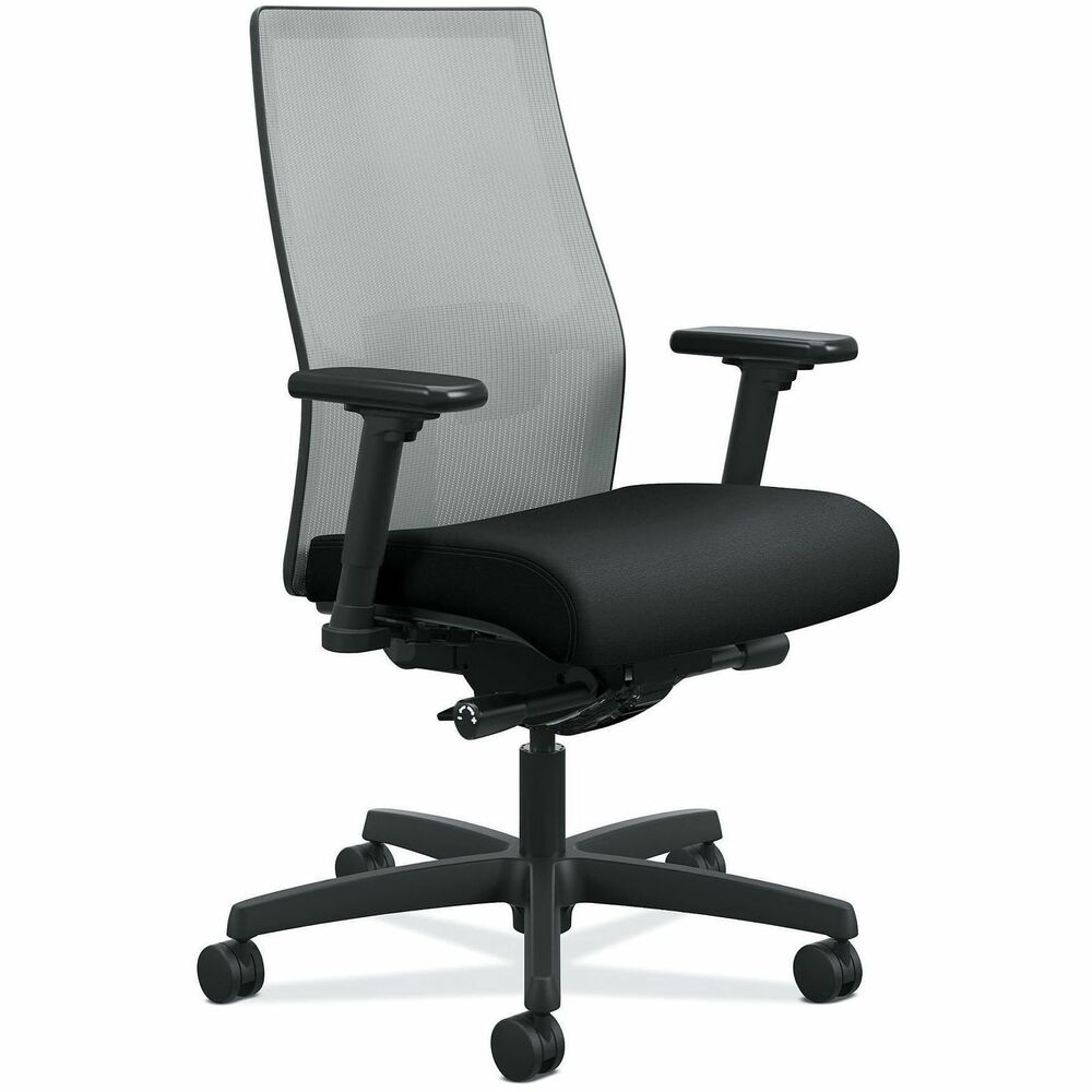 HONI2M2AFLC10TK - No matter who you are, how you work or where you work, Ignition seating from HON fits. Designed by Wolfgang Deisig, Ignition supports every body type, work style and office activity. Ignition Mesh Back Chair features an advanced synchro-tilt control mechanism and reclines just the way you like. Create the customizable comfort that perfectly fits you with adjustable lumbar and arms that adjust in height and width. Breathable, four-way stretch mesh back lets the air and the comfort flow freely. Tilt tension controls the rate and ease of recline. 360-degree swivel provides freedom of movement in any direction. Pneumatic seat-height adjustment moves the seat up and down to adapt to various body heights. Mid-back task chair is equipped with a five-star nylon base and hard casters for easy rolling. Mesh back color is Fog. Seat fabric and frame color is black. Weight capacity is 300 lb. Task chair assembles easily.