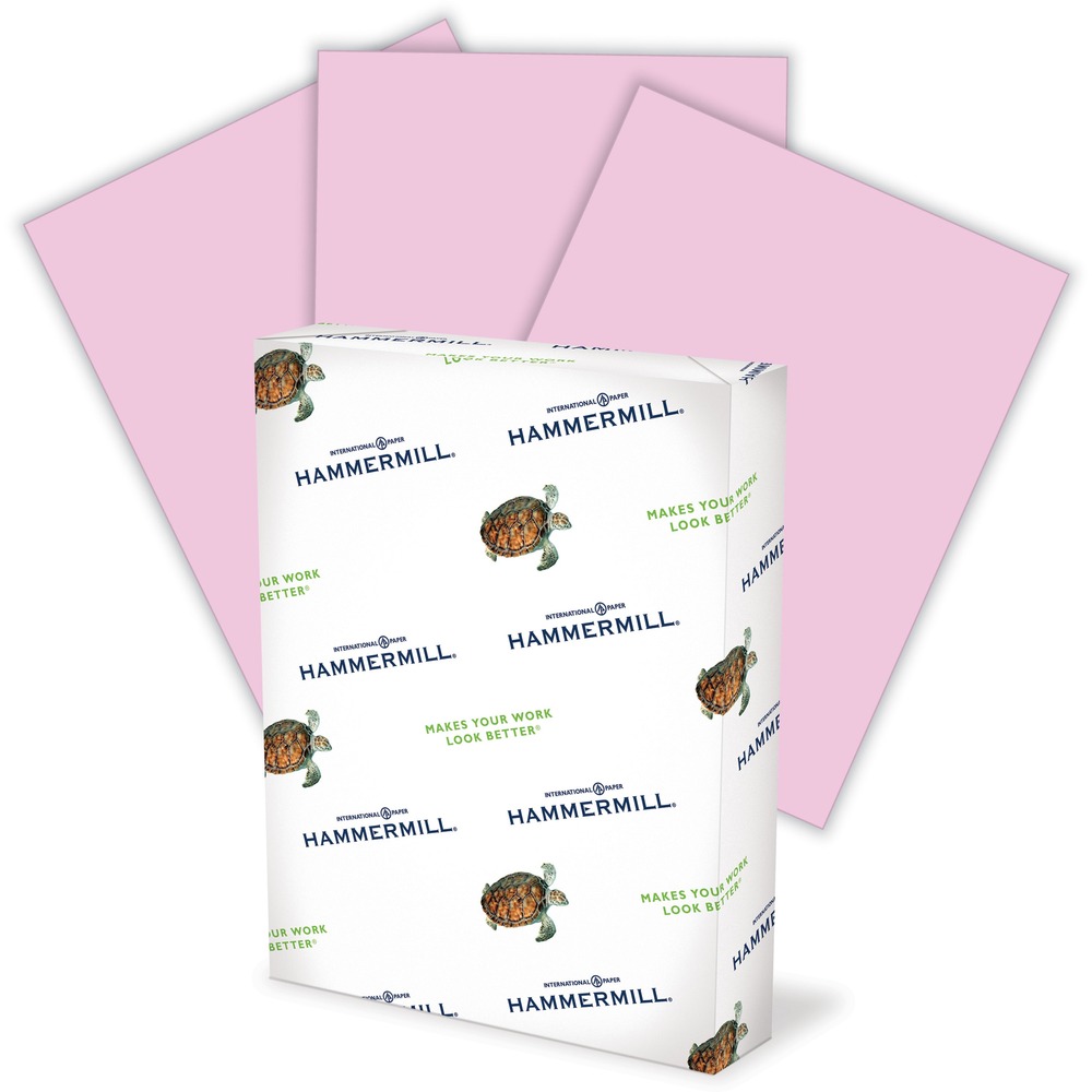 HAM102269CT - High-quality color increases visual appeal to help make your documents stand out from the crowd. Backed by the Hammermill 99.99 percent Jam-Free guarantee, this multipurpose paper runs efficiently through a variety of electronic imaging equipment. Eco-friendly paper is made with a percentage of post-consumer fibers for a sustainable environment. Good opacity minimizes show-through. Vibrant color is excellent for color-coding.