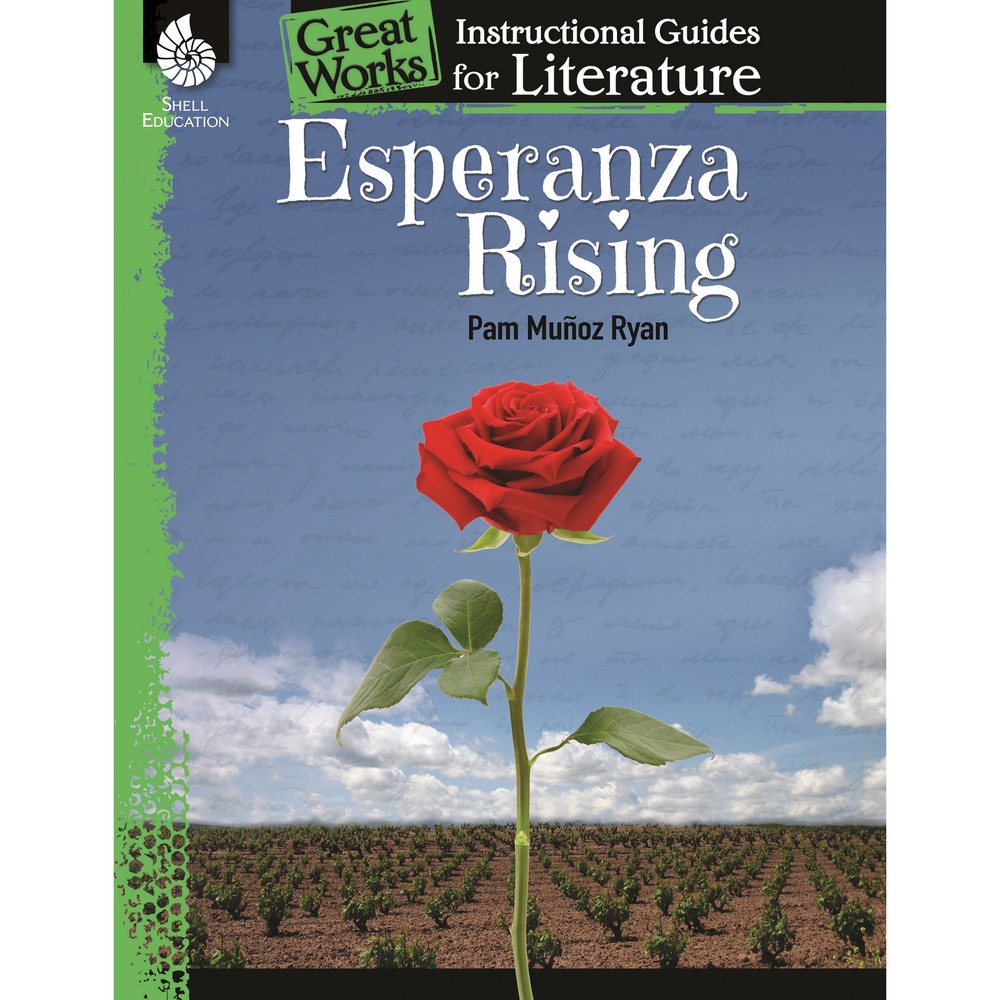 SHL40224 - Students will travel back in time with this instructional guide for the award-winning historical fiction novel, Esperanza Rising. Detailing the lives of Mexican migrant workers during the Great Depression, this indispensable classroom resource provides engaging lessons that will challenge students as they gain a deeper understanding of Esperanza Ortega's struggles. Rigorous, cross-curricular activities work in conjunction with the text to teach students how to comprehend complex literature and help them understand the significance of this story. Add rigor to student's exploration of young adult fiction while providing lessons on character, family and friendship.