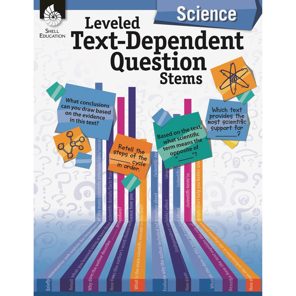 SHL51645 - Improve students' critical-thinking skills in grades kindergarten to 12 using high-interest science content. This classroom resource provides leveled text-dependent questions to support students as they closely examine science texts and provide evidence for their answers. Teachers can differentiate and scaffold instruction with the useful strategies that are aligned with standards and build students' scientific-thinking and comprehension skills. Each of the 120 text-dependent questions is provided at four different complexity levels that correlate to all grade levels. This invaluable resource makes a great addition to any balanced literacy classroom.