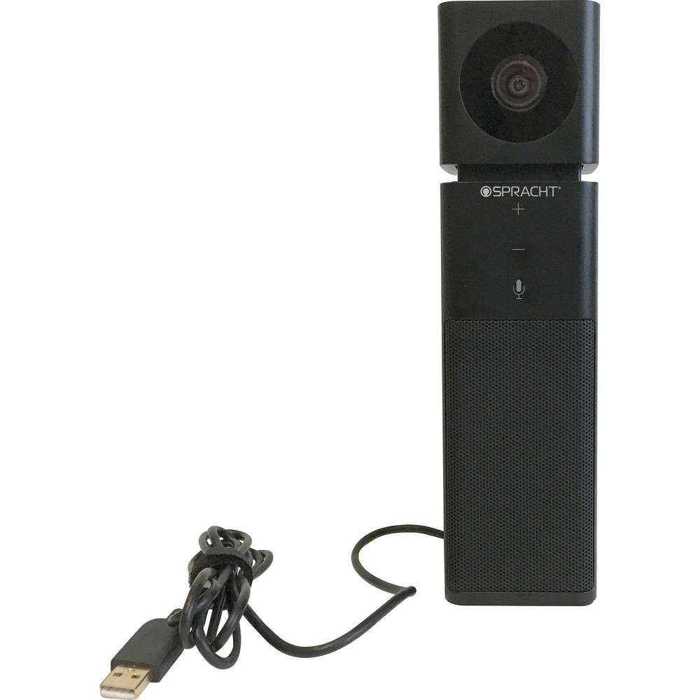 SPTCC2020 - Conferencing webcam features a 1080p HD camera that captures a wide angle view of 120 degrees for clear, smooth video of everyone in the room. True plug-and-play technology makes installation fast and simple. Just plug in the USB, and you're ready to go with no software to install. Its full duplex speaker with echo/noise cancellation means everyone will be heard without any interference. And when the call is over, turn on the speaker to play music from your favorite playlist. More from the Manufacturer
