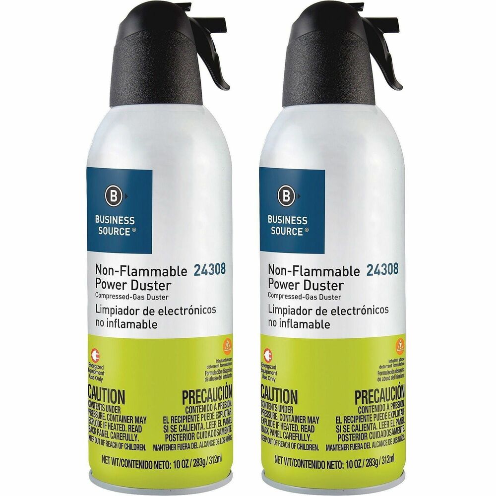 BSN24309 - Nonflammable Power Duster safely cleans and removes dust from computer and hard-to-reach places. Formula is 100 percent nonflammable and ozone-safe.