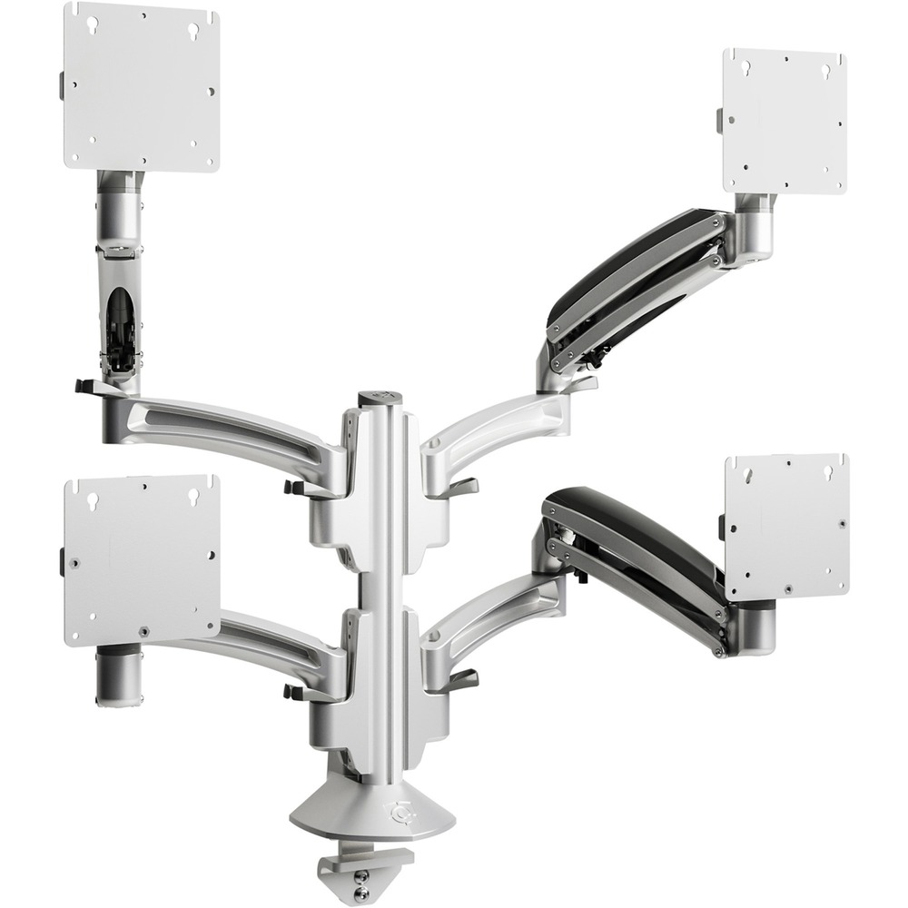 CIFK1C420S - The Kontour K1C Column Quad Mount is the perfect solution for the office, healthcare facility or home. It provides both dynamic and manual height adjustment for the ultimate ergonomic solution. Centris Extreme Tilt technology provides effortless monitor positioning with just your fingertips. Monitor mount floats your displays in the optimal ergonomic position above your worksurface to create a more productive and comfortable work environment. Three-step installation and quick-release monitor interface for easy mounting and maintenance. It easily clamps to the edge of desks, through standard grommet holes, or through bolt holes with the included kit.