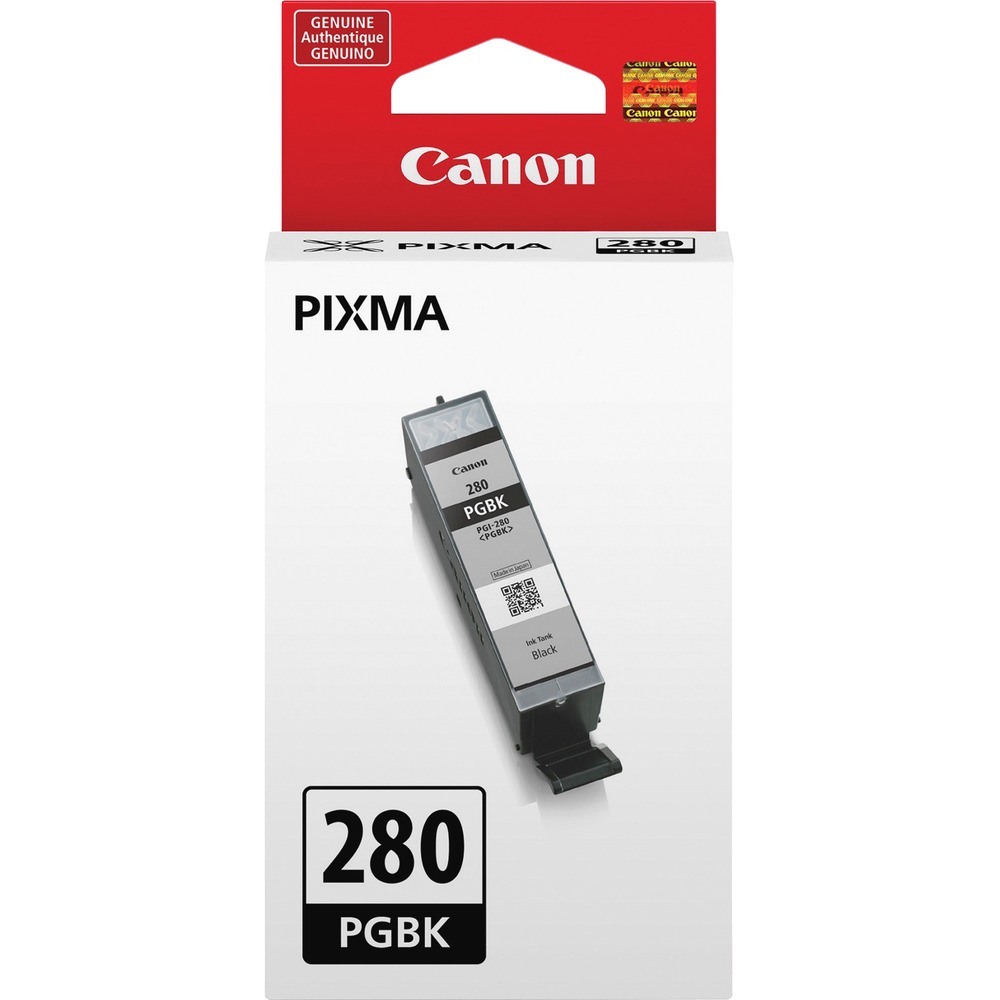 CNMPGI280PBK - Pigment black ink is used for printing documents on plain paper and ensures crisp, sharp text in your Canon Pixma TR7520, TR8520, TS6120, TS8120 and TS9120. Individual ink tank optimizes efficiency as you only need to replace the ink that runs out. Genuine Canon inks provide optimal performance and offer exclusive access to Creative Park Premium content.