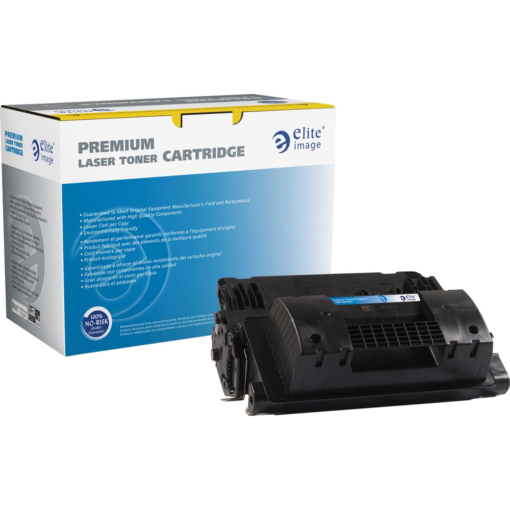 ELI76261 - Premium, MICR replacement toner cartridge is designed to be a true quality alternative to the OEM while offering significant savings. Toner contains magnetic image character-recognition ink for security purposes in printing checks. It is designed for use in your HP LaserJet Enterprise MFP M630dn, M630h and M630f; LaserJet Enterprise Flow MFP M630z; LaserJet Enterprise M605dh, M605dn, M605n, M605x, M606dn and M606x for exceptional performance. Cartridge yields approximately 25,000 pages. Elite Image is ISO certified.