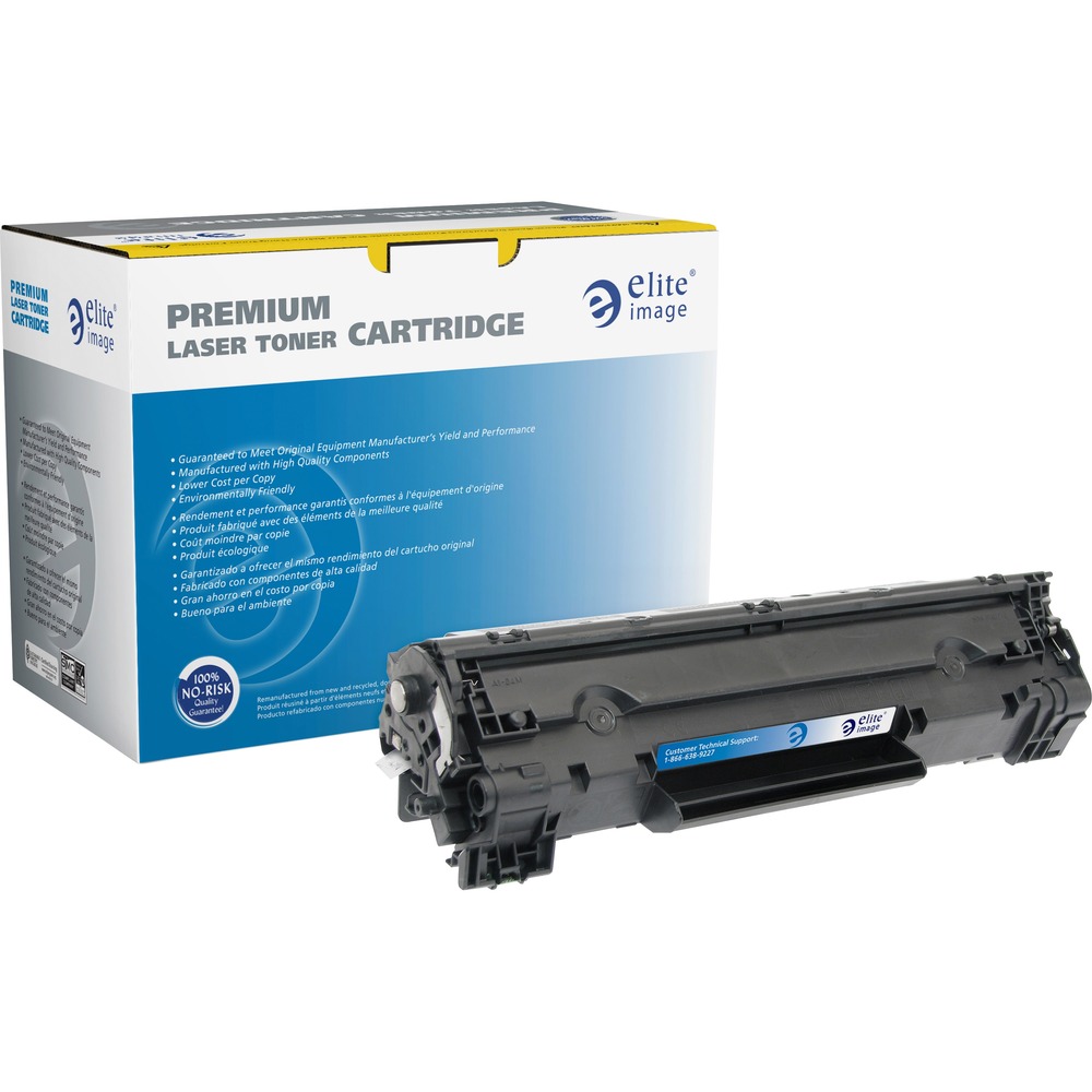 ELI76262 - Premium, MICR replacement toner cartridge is designed to be a true quality alternative to the OEM while offering significant savings. Toner contains magnetic image character-recognition ink for security purposes in printing checks. It is designed for use in your HP LaserJet Pro M201dw; LaserJet Pro MFP M225dn, M225dw and M225dn for exceptional performance. Cartridge yields approximately 2,200 pages. Elite Image is ISO certified.
