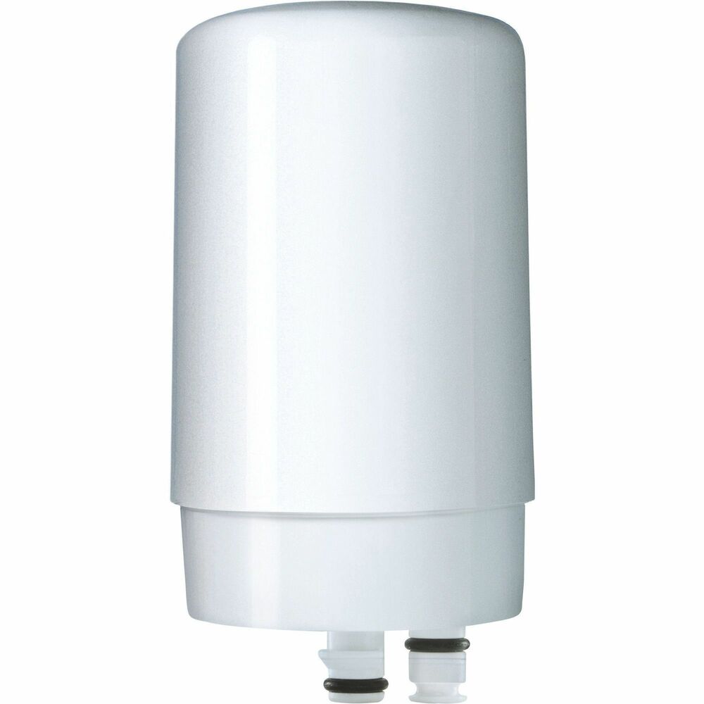 CLO36309 - Brita On Tap Faucet Water Filter System Filters cut the odor and impurities found in some tap waters to deliver great-tasting water. These filters are BPA-free and are designed to last for up to four months or 100 gallons. Handy filter indicator lets you know that the filter is working and reminds you when a filter needs replacement. One filter can replace up to 750 standard, 16.9 oz. plastic water bottles, reducing waste and cost. Reduce 99 percent lead, chlorine (taste and odor) and asbestos contaminants and get great-tasting drinking water every time you turn on the faucet. Brita On Tap Faucet Water Filter Systems fit standard faucets only. These units do not fit pull-out or spray style faucets. They are ideal for use in offices, schools, daycare centers, restaurants, hotels and other commercial facilities.